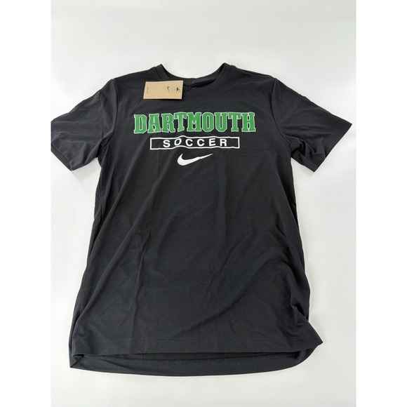 Nike Other - Nike Dartmouth Soccer Big Green Legend Short Sleeve T-Shirt New Size S Black